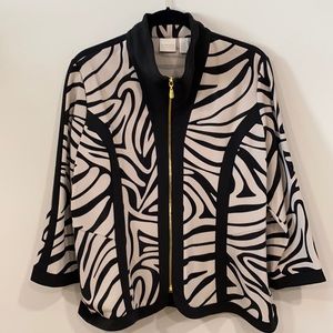 Chico’s Zip Front Blazer